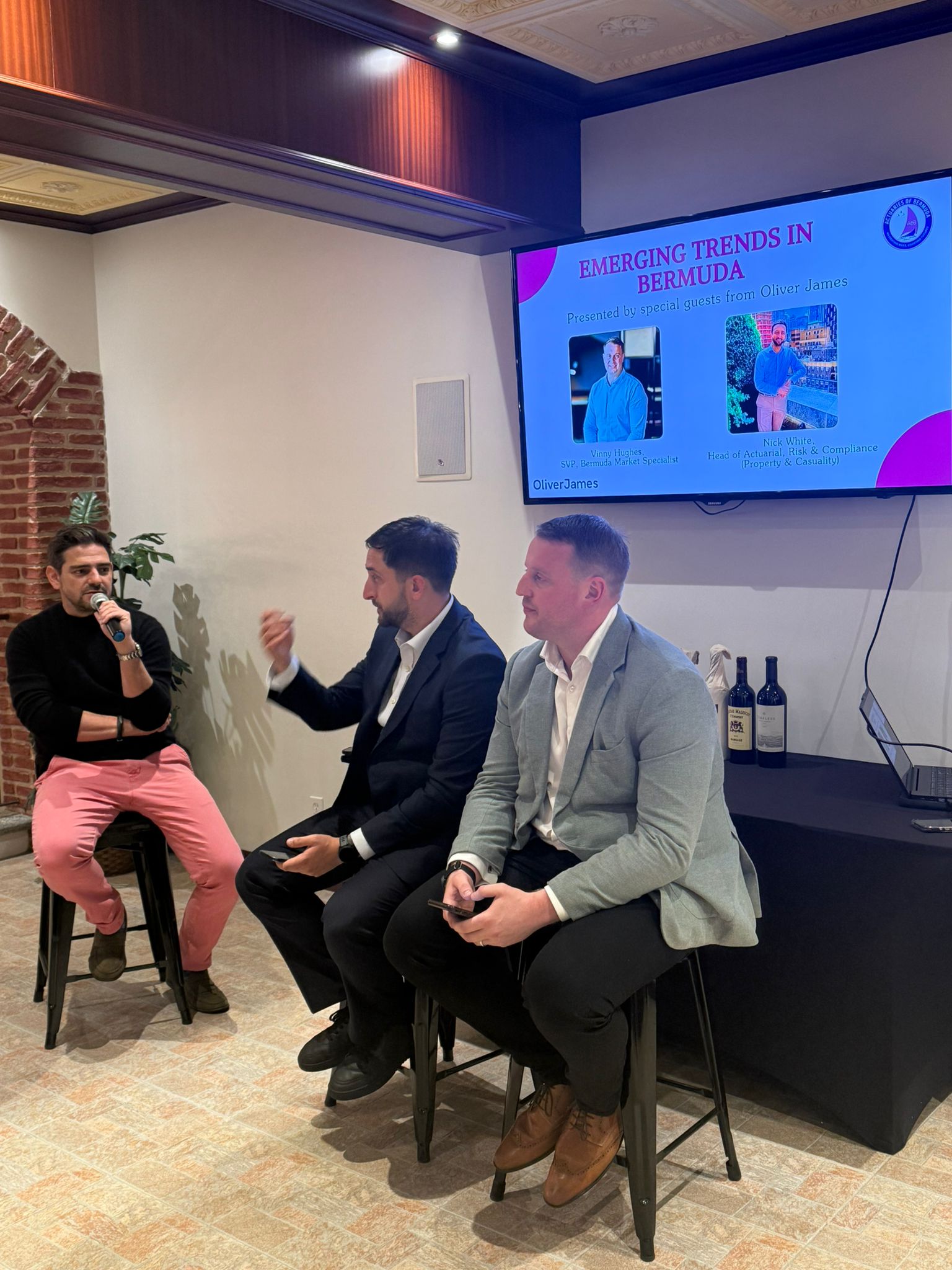 Actuaries of Bermuda event — Uncorked: A Curated Wine Experience | Actuaries of Bermuda